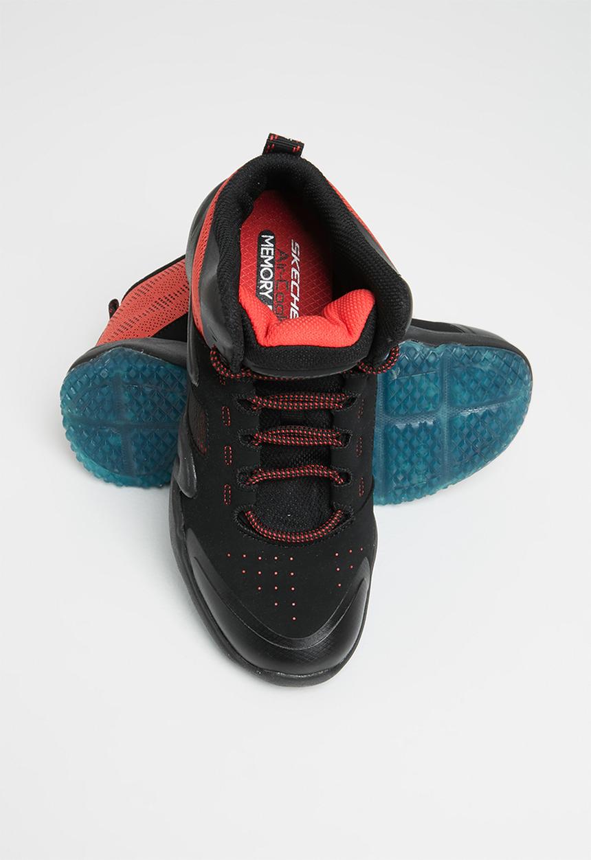 Skechers - Rapid train - black red