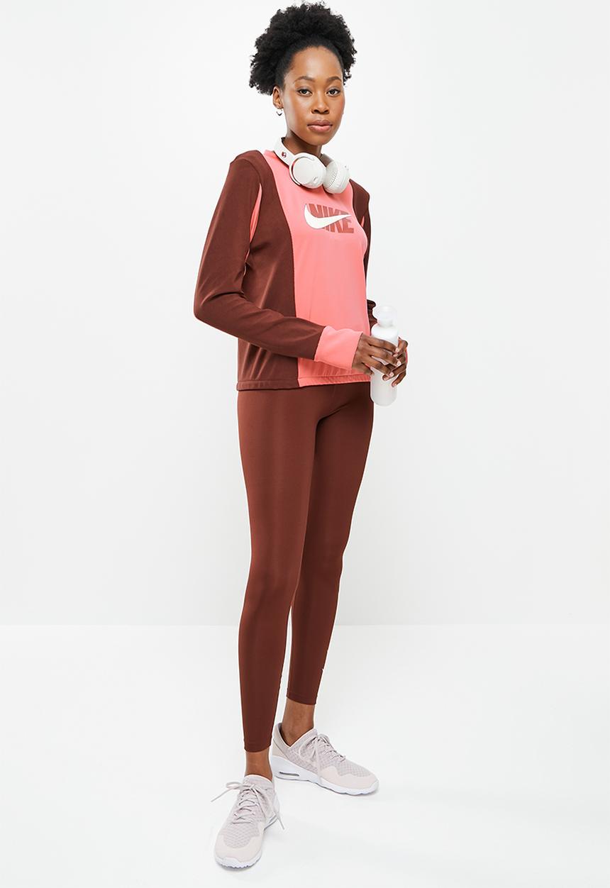 Nike - W nk df icnclsh midlayer - pink 