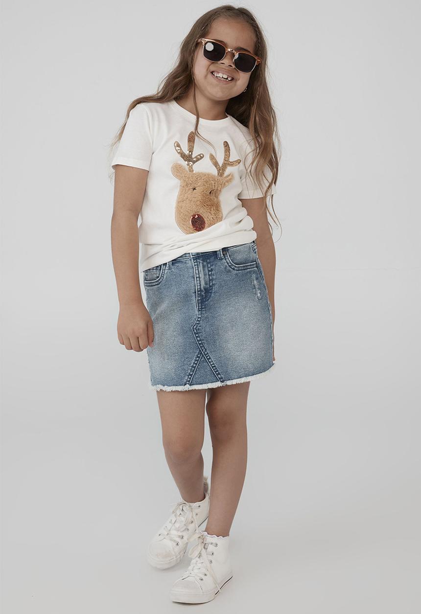 Cotton On - Stevie embellished tee - vanilla
