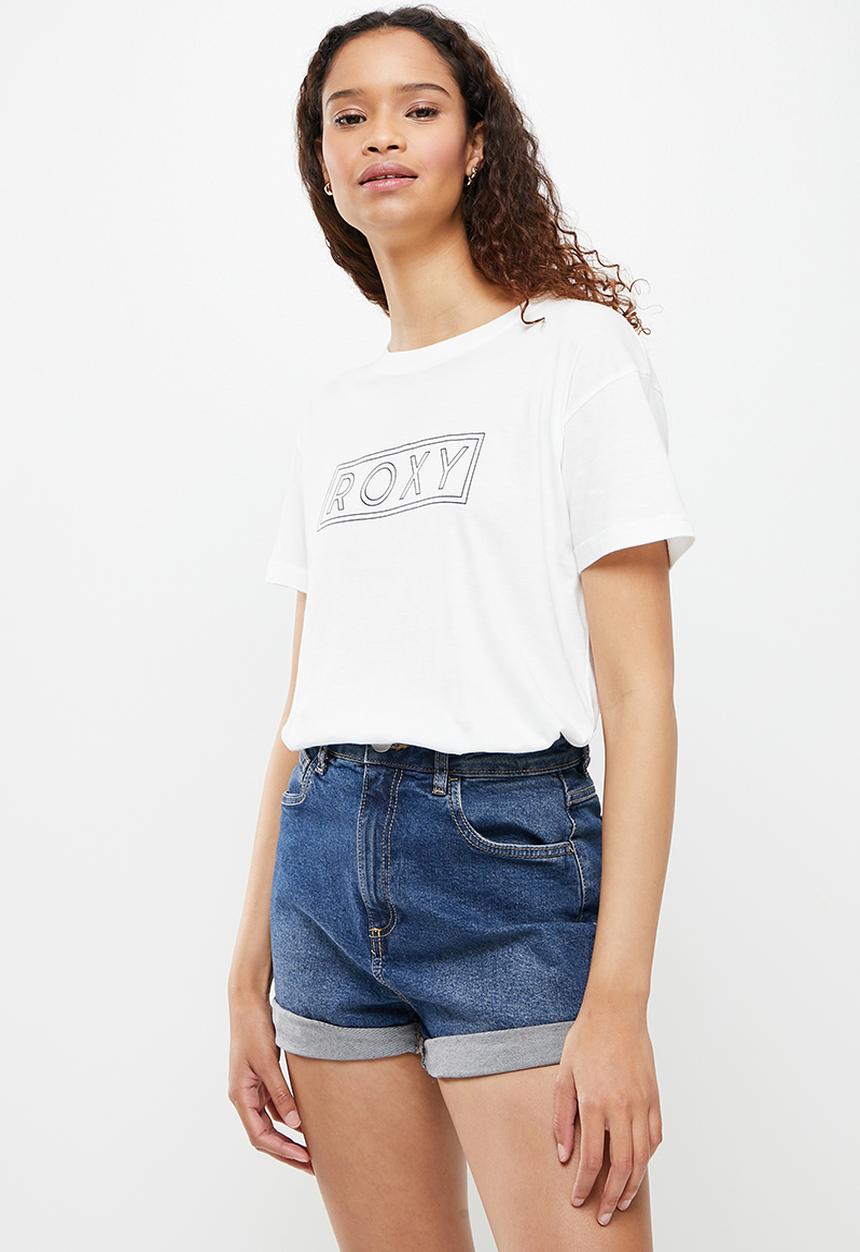 Roxy - Epic afternoon word 2 T-shirt - snow white