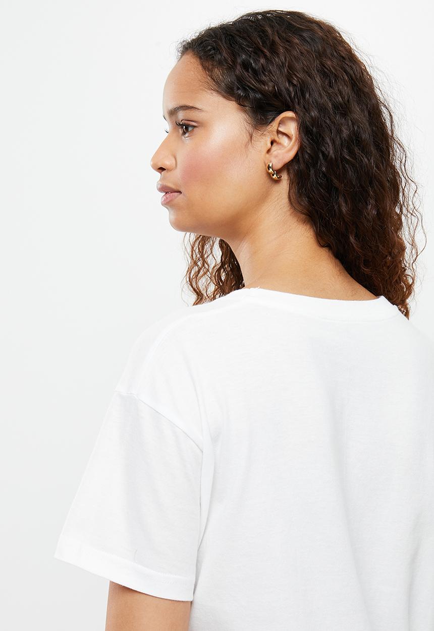Roxy - Epic afternoon word 2 T-shirt - snow white