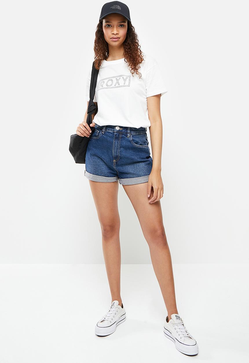 Roxy - Epic afternoon word 2 T-shirt - snow white