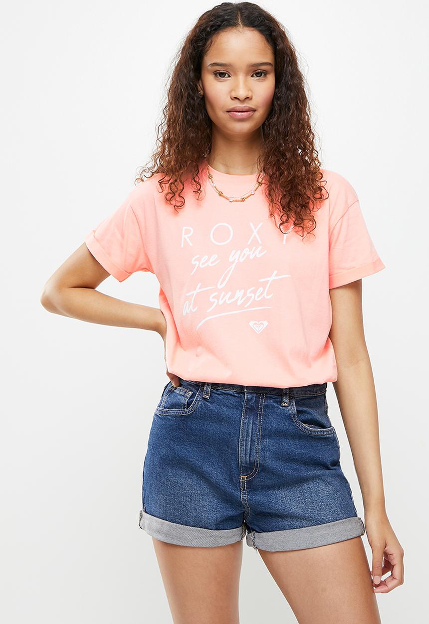 Roxy - Great to chill 2 T-shirt - peach bud