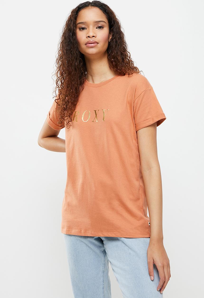 Roxy - Roxy letters 2 T-shirt - sunburn