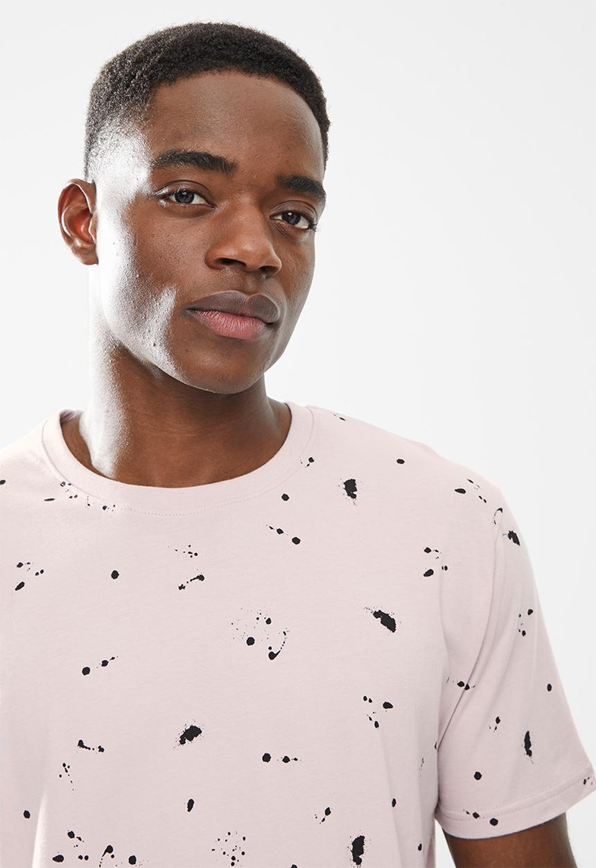 Cutty - Avery box fit fashion tee - mink