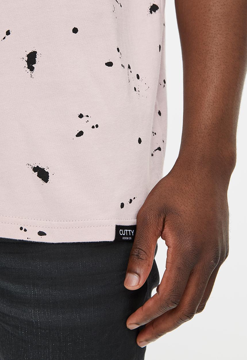 Cutty - Avery box fit fashion tee - mink