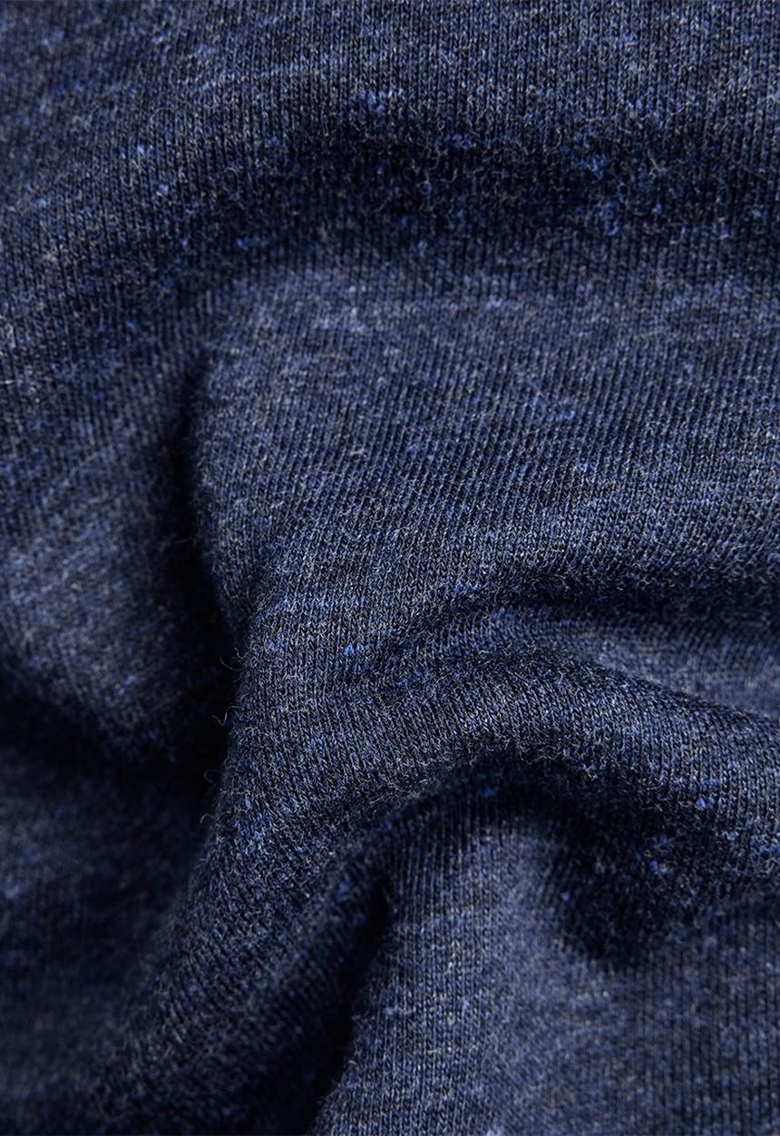 G-STAR - Gs logo half zip r sw - sartho blue htr