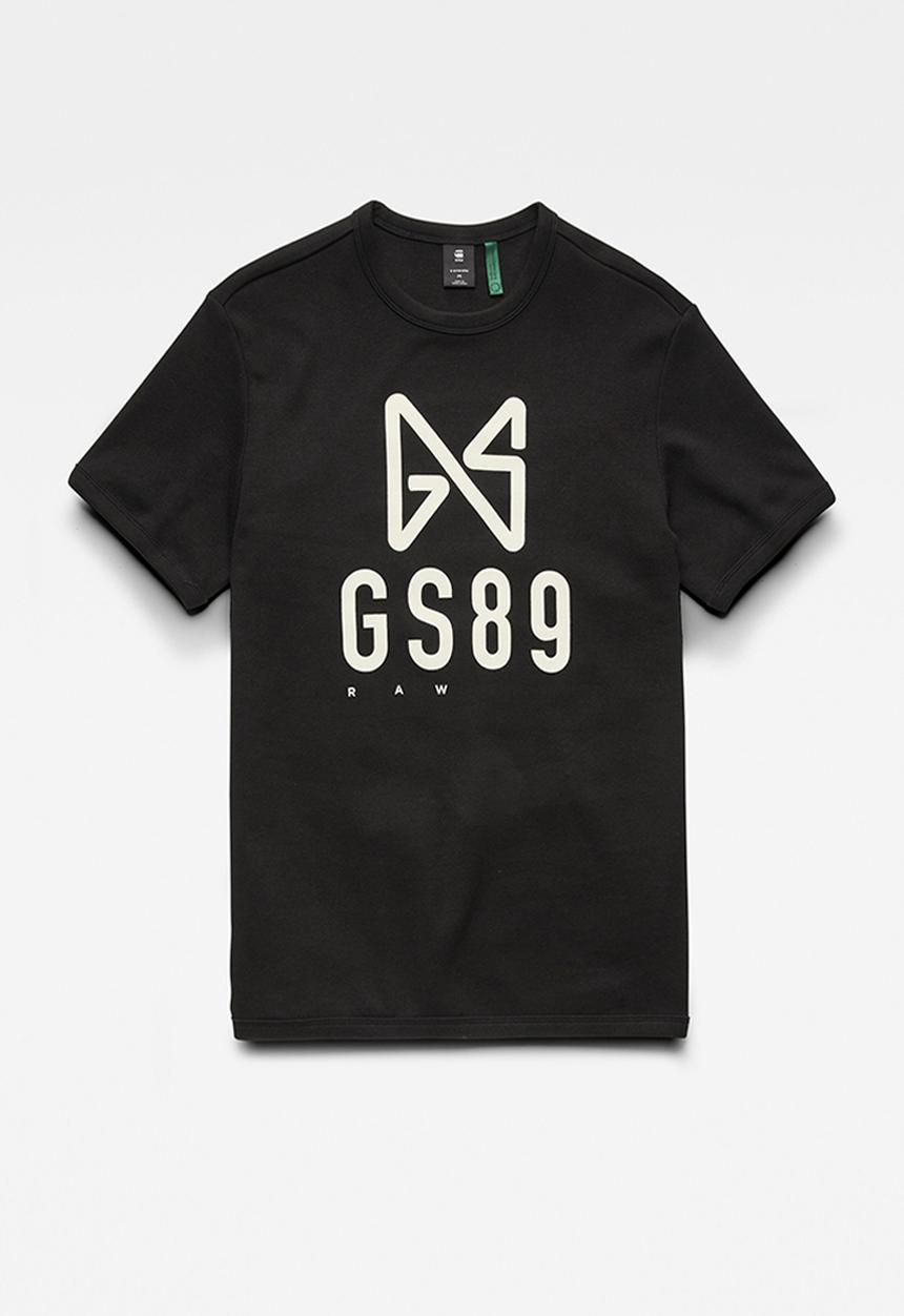 G-STAR - Butterfly logo r t - dk black