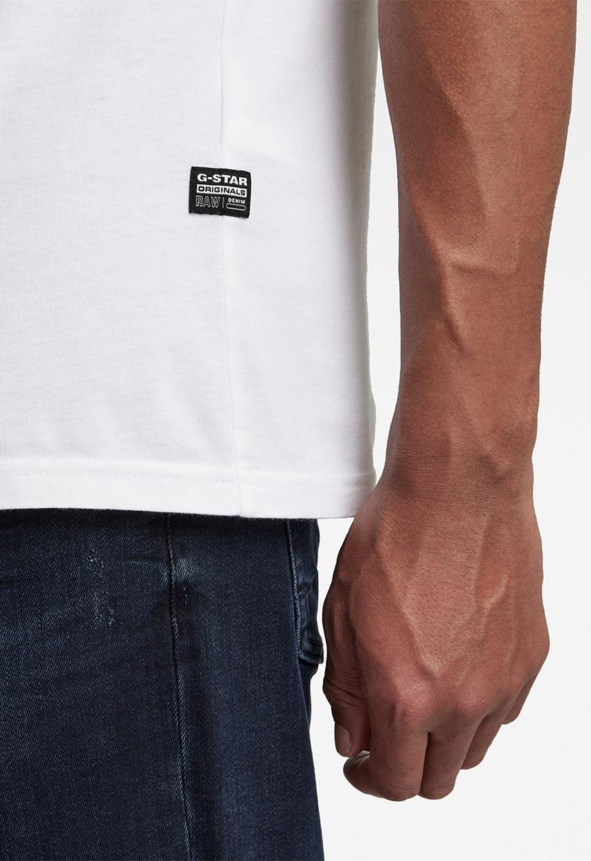 G-STAR - Originals logo r t - white
