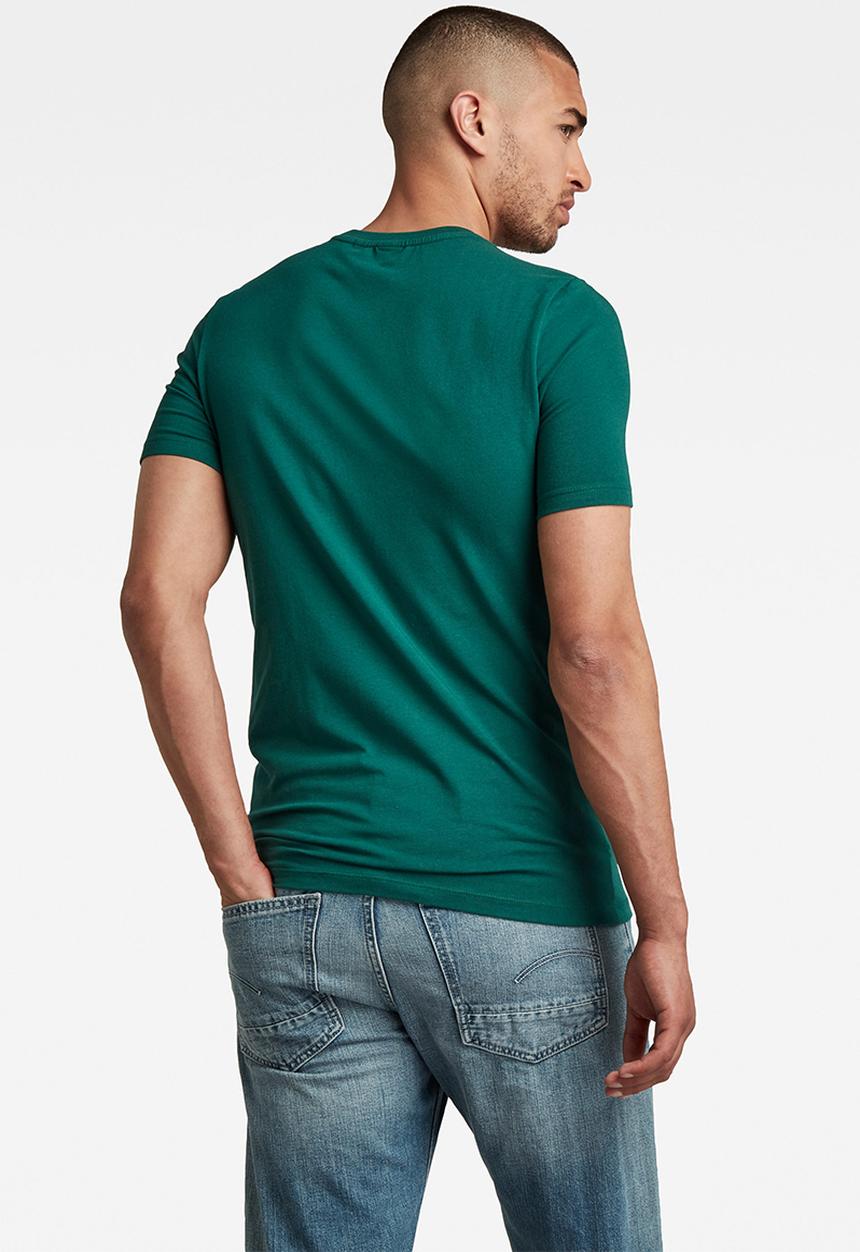 G-STAR - Slim base r t s\s - bright laub