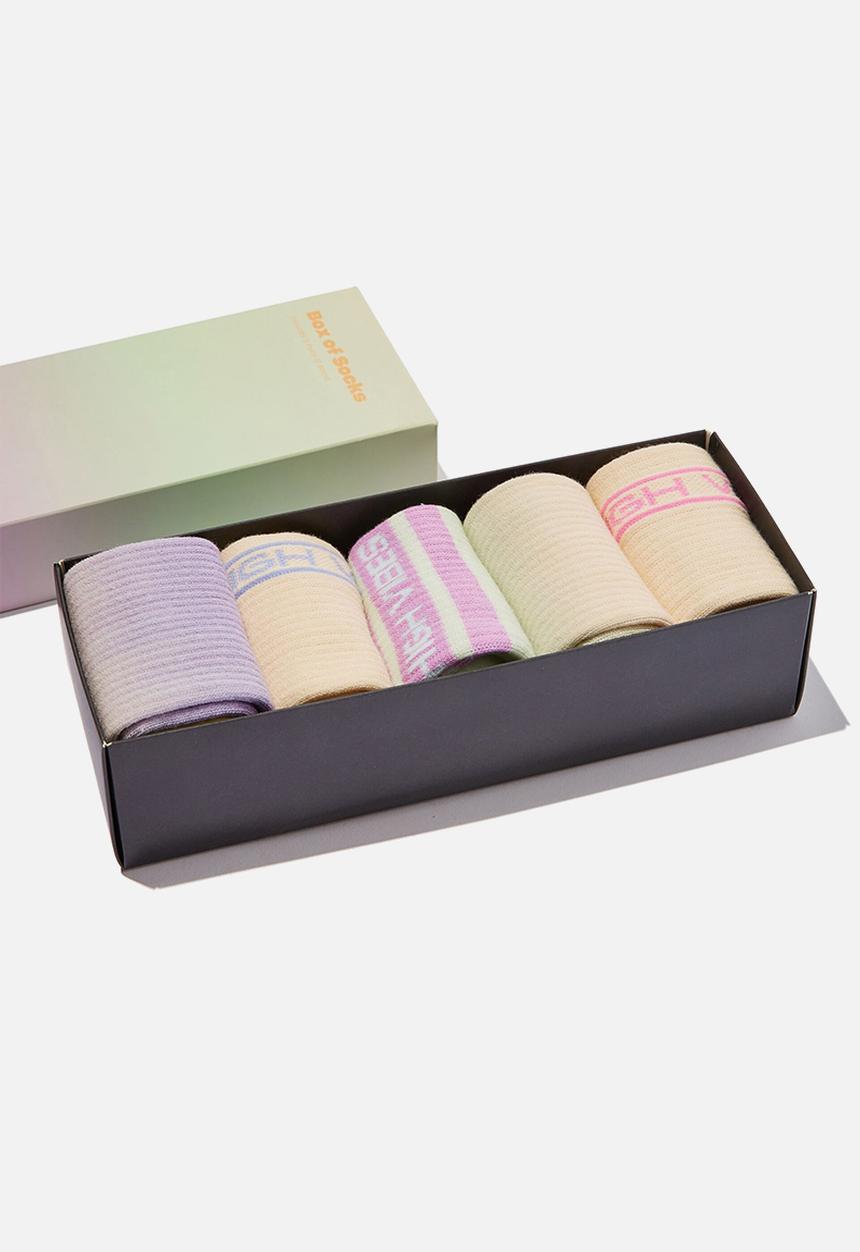 Typo - Box of socks - high vibes - multi 