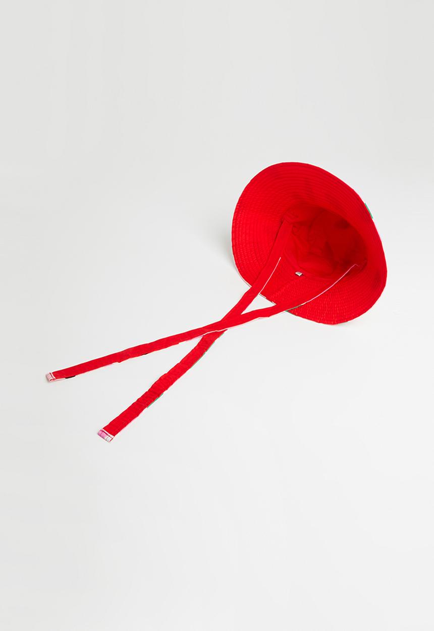 Me&B - Reversible sun hat with long ties - multi 