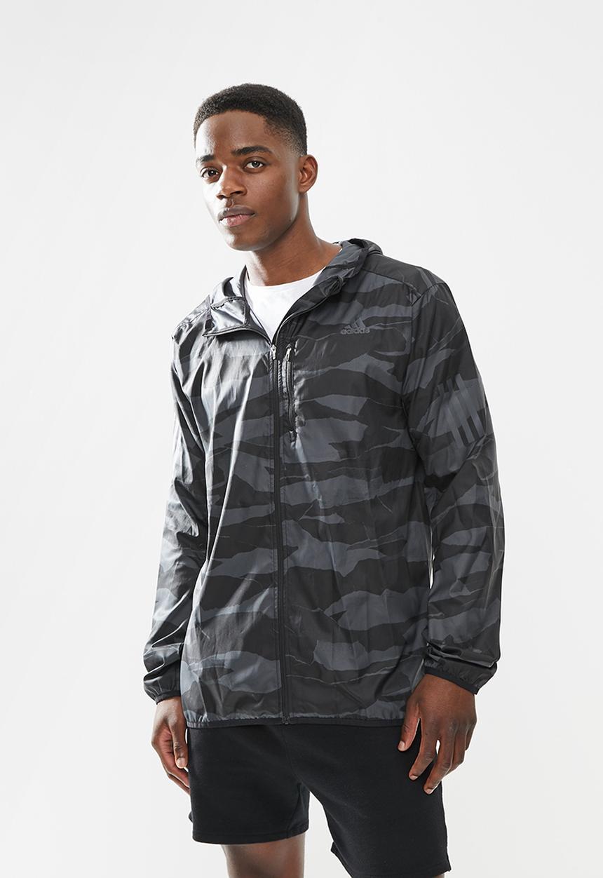 adidas Performance - Own the run jkt  - black 