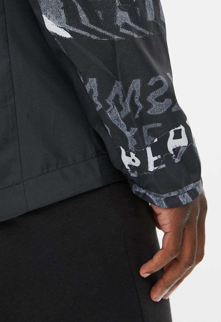 adidas Performance - Own the run jkt - black & grey 