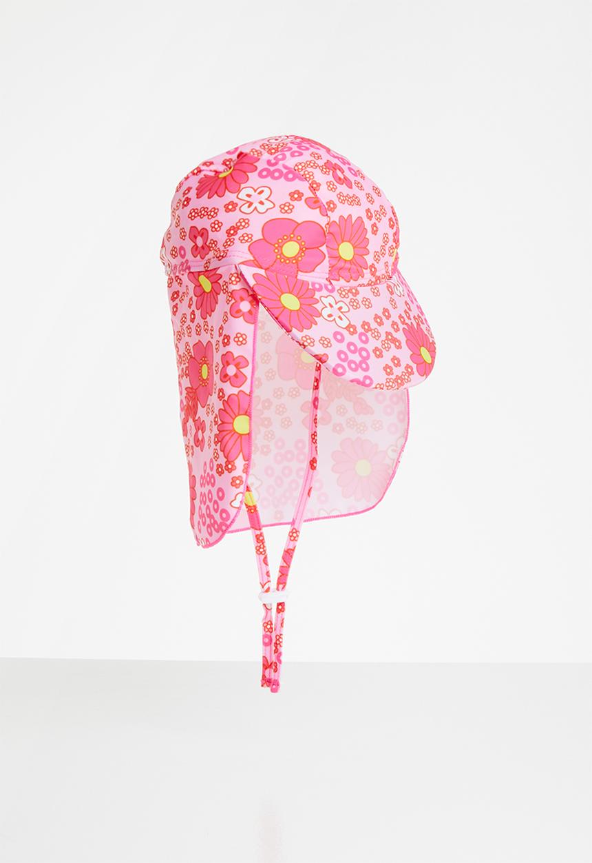 Pop Candy - Girls flower sunhat - pink