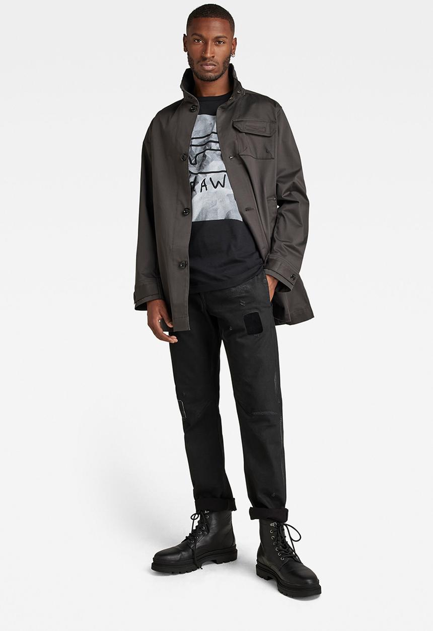G-STAR - Graphic 9 r t s\s - dk black