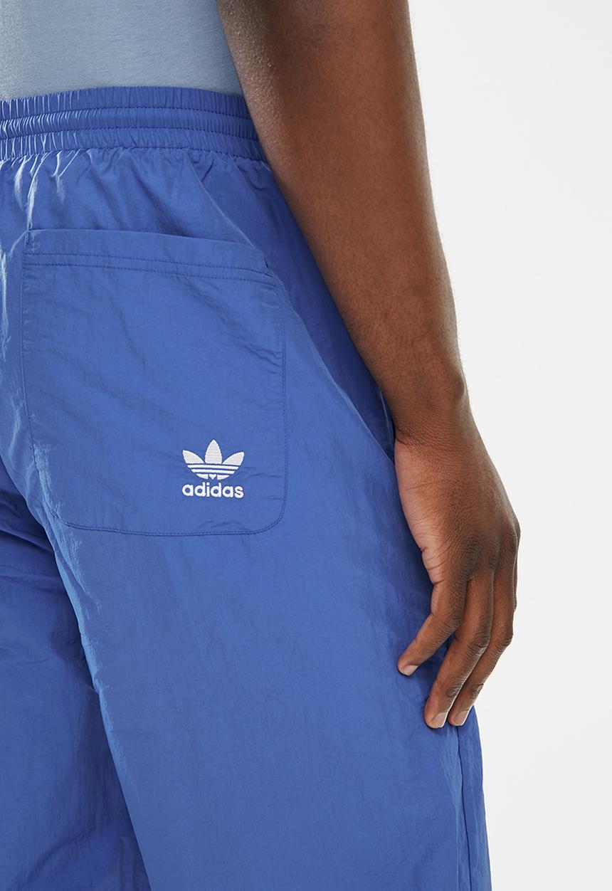 adidas Originals - Men Big Trefoil Colorblock Woven Track Pants- blue 