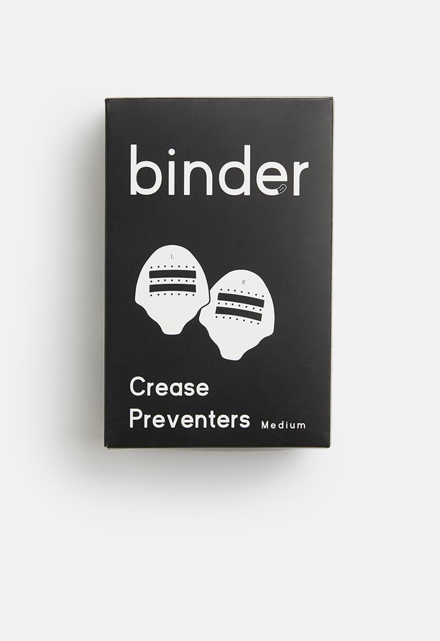Binder - Crease preventers - white