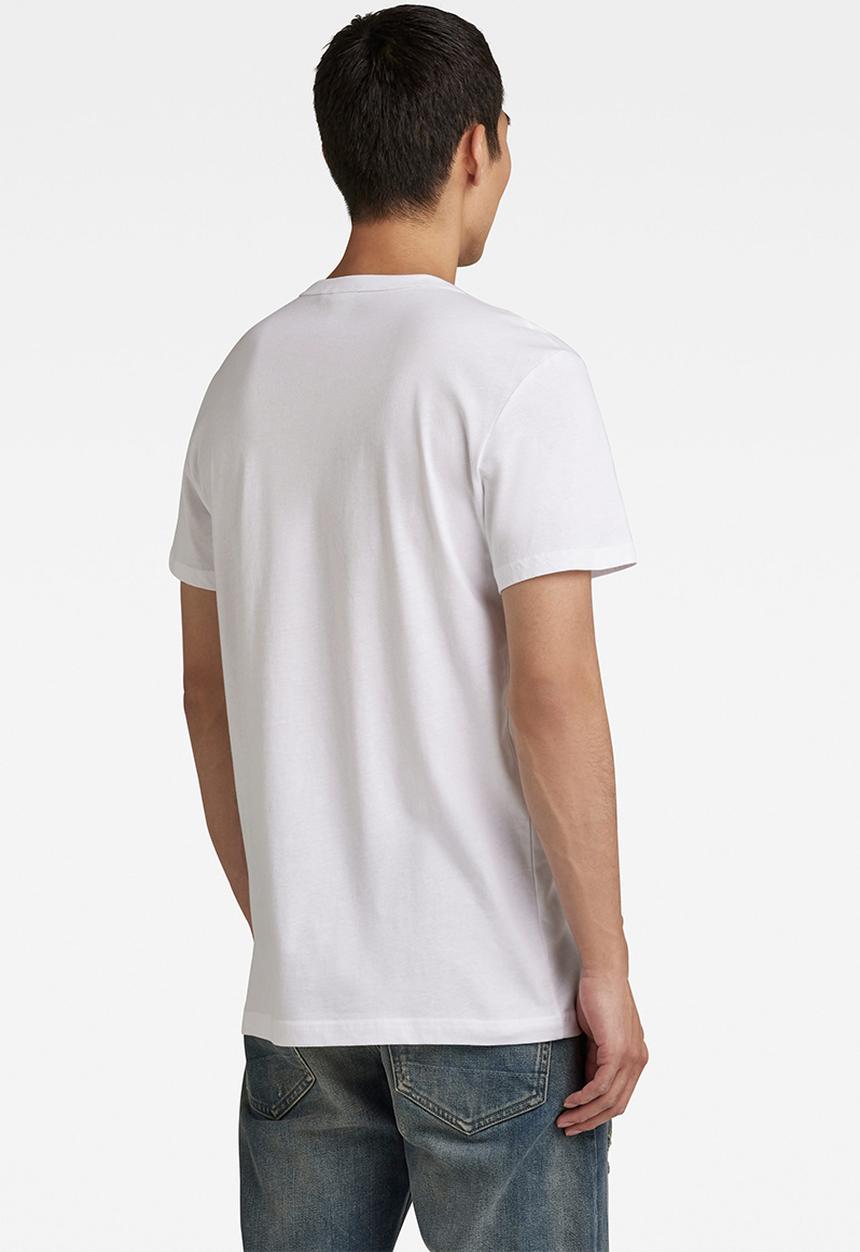 G-STAR - Graphic 8 r t s\s - white