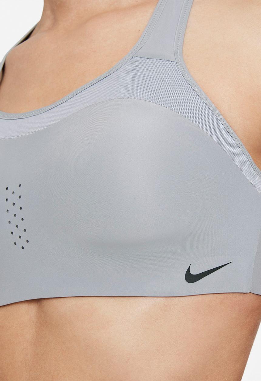 Nike - W nk df alpha bra - grey marle