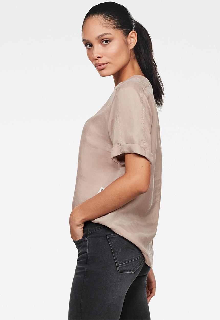 G-STAR - Woven tee  - lt skin