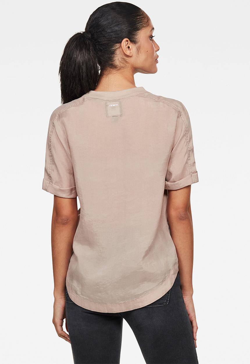 G-STAR - Woven tee  - lt skin