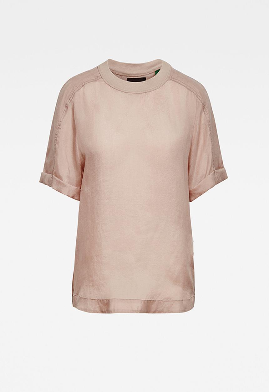 G-STAR - Woven tee  - lt skin