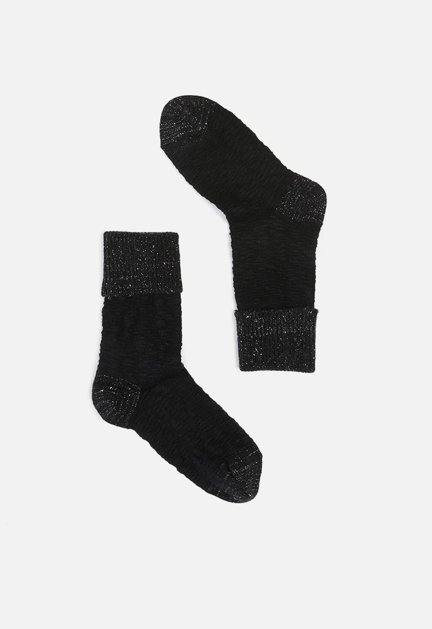 Falke - Bedrock socks - black