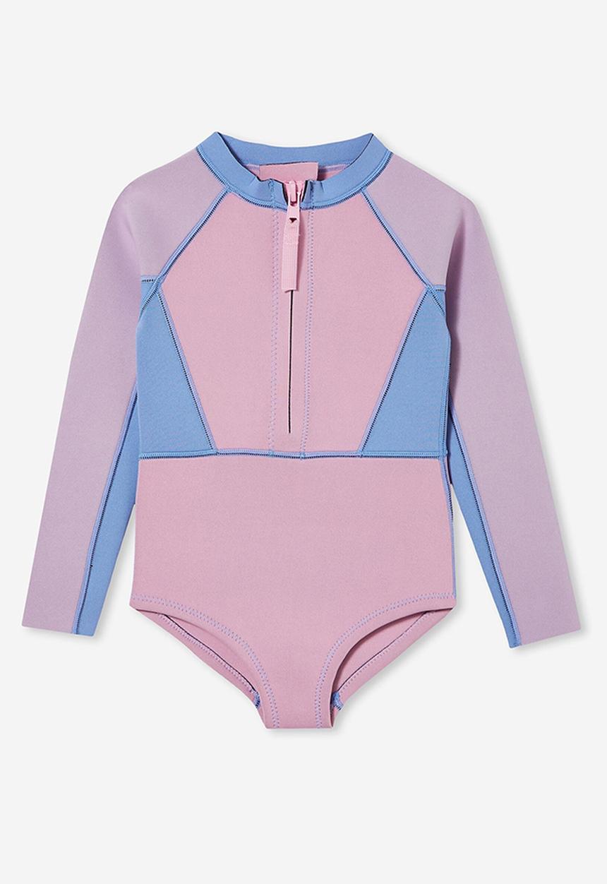Cotton On - Tellow wetsuit one piece - cali pink