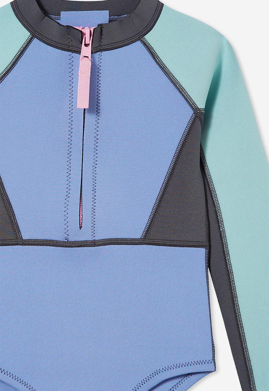 Cotton On - Tellow wetsuit one piece - dusk blue