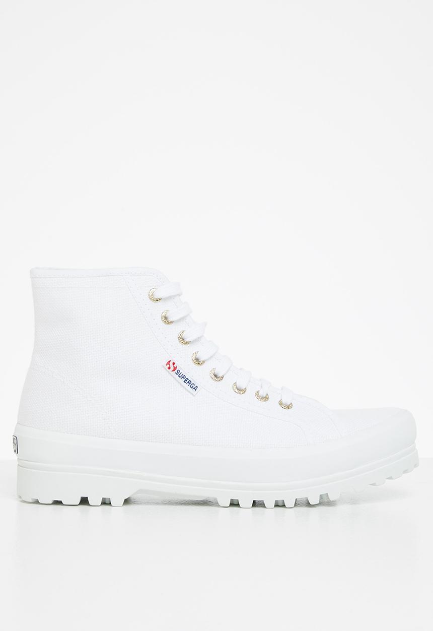 SUPERGA - A3c white pale gold