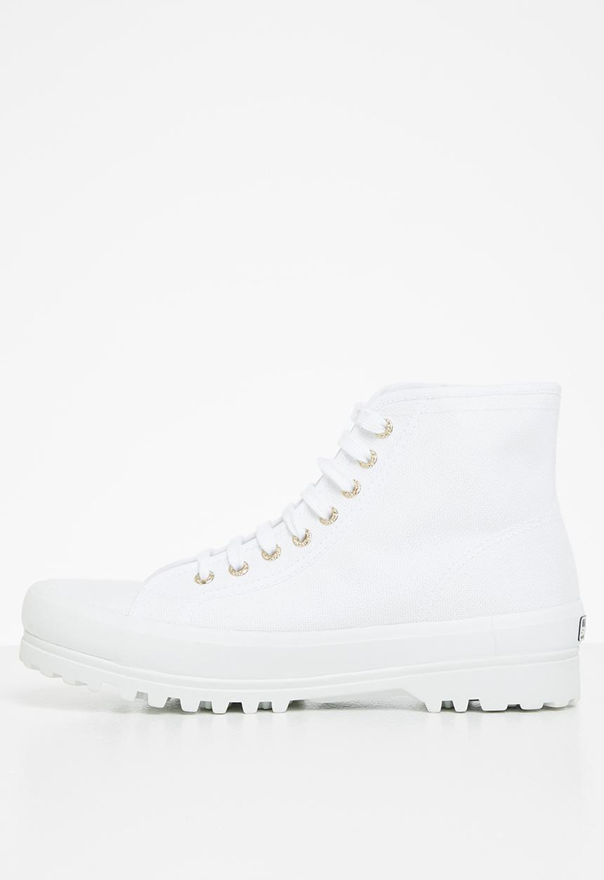 SUPERGA - A3c white pale gold