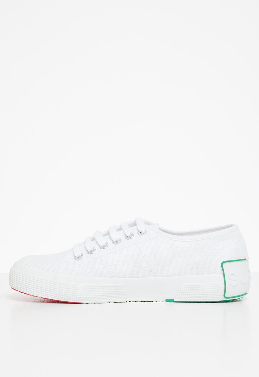 SUPERGA - A5z white italy flag