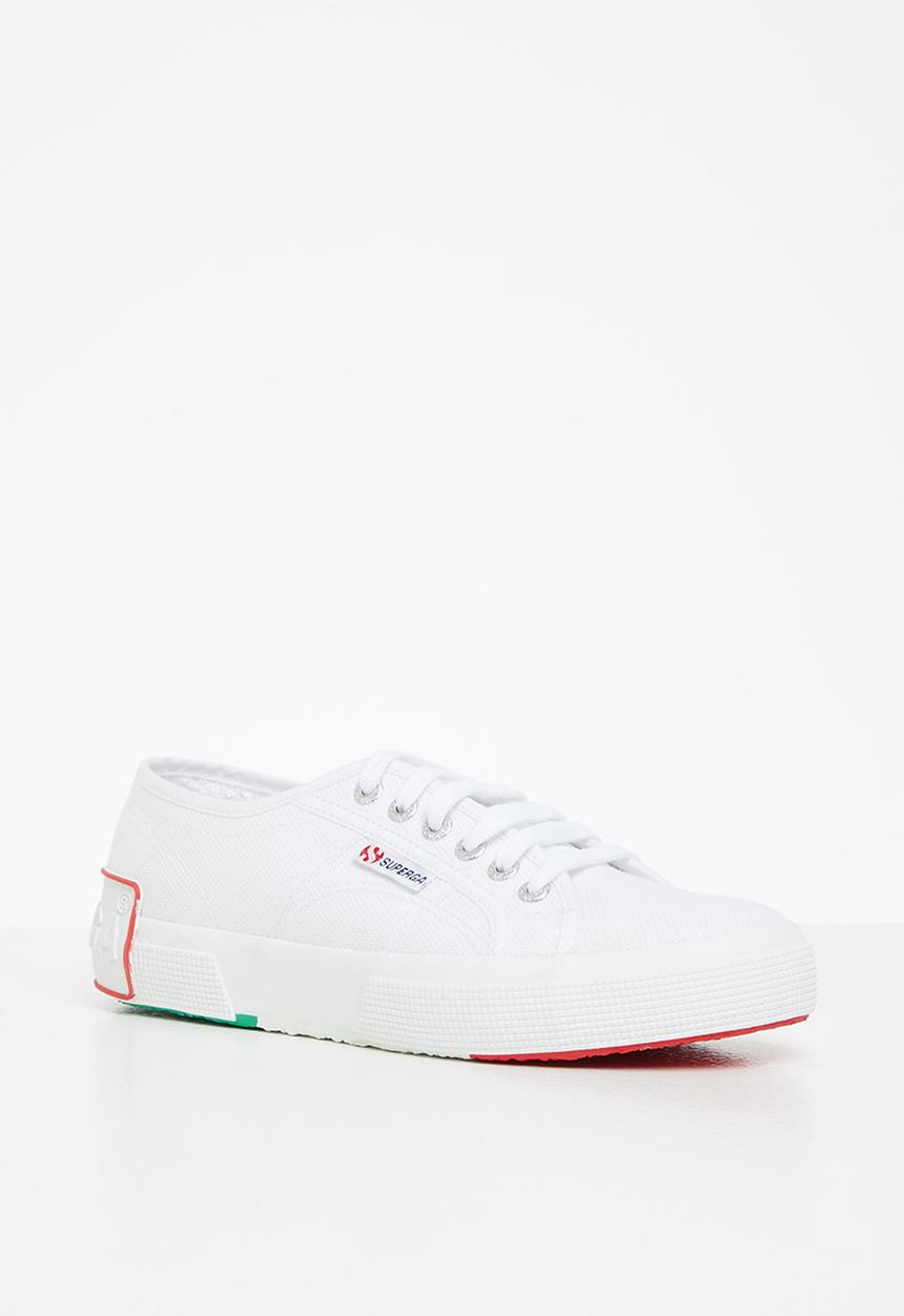SUPERGA - A5z white italy flag