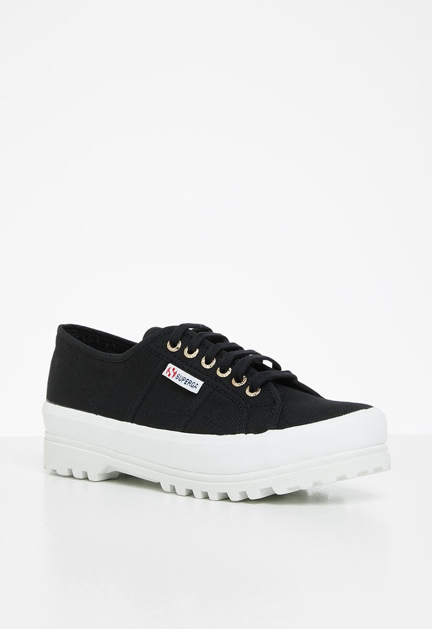 SUPERGA - Aay black pale gold