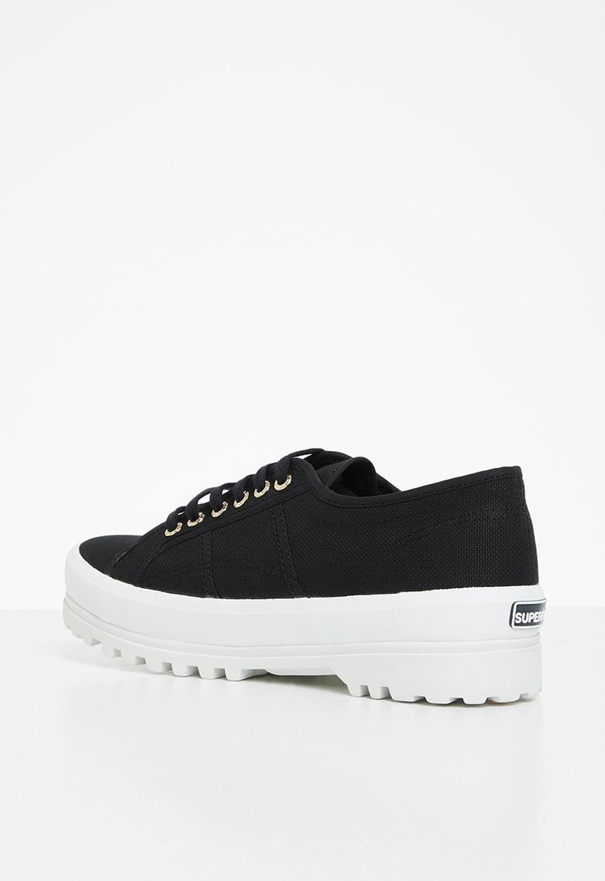 SUPERGA - Aay black pale gold