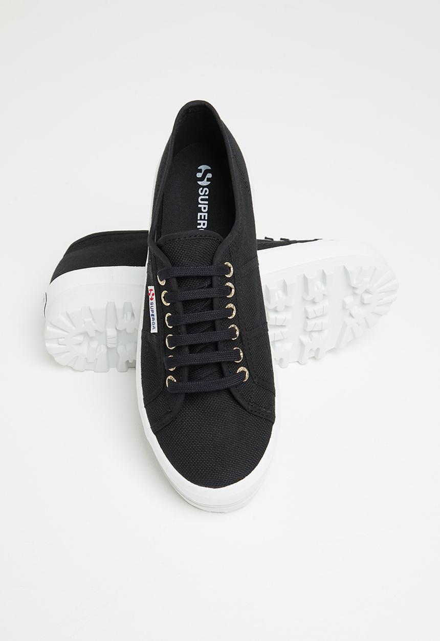 SUPERGA - Aay black pale gold