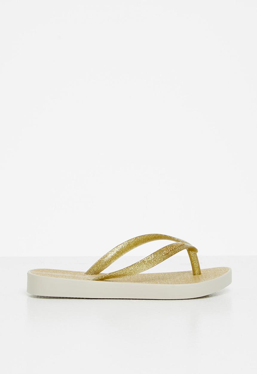 Ipanema - Ipanema glitter flip flops - gold
