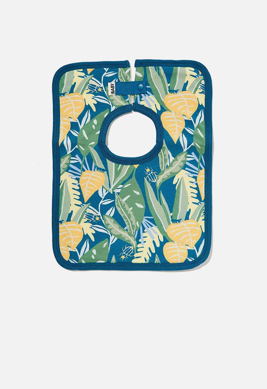 Cotton On - The square bib  - submarine blue/holiday bob