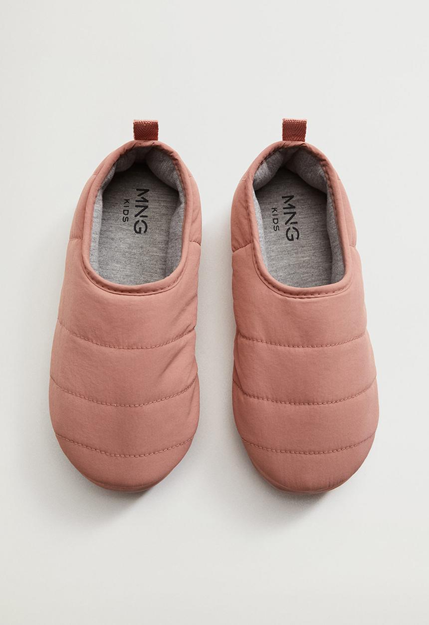 MANGO - Coccon slipper - pink
