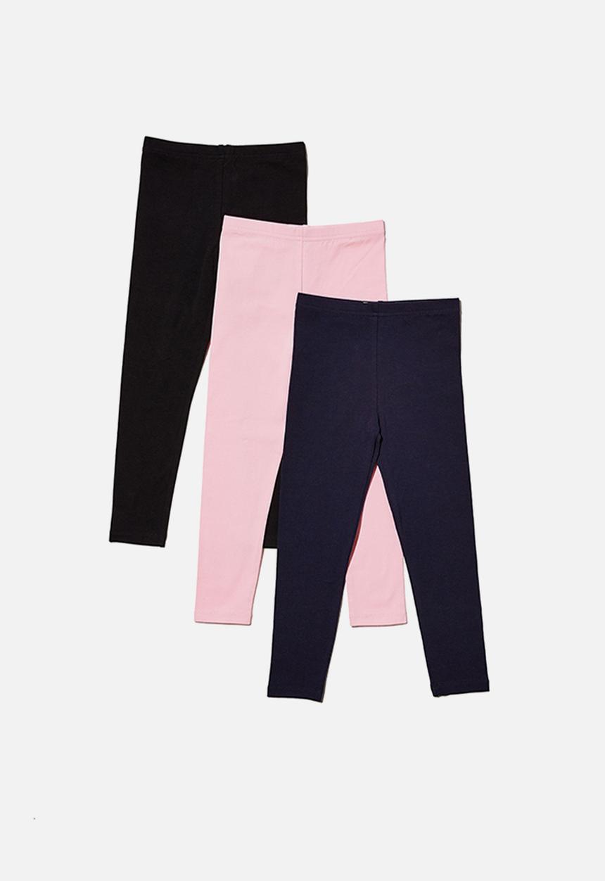 Cotton On - Girls multipack legging 3 pack  - essentials bundle