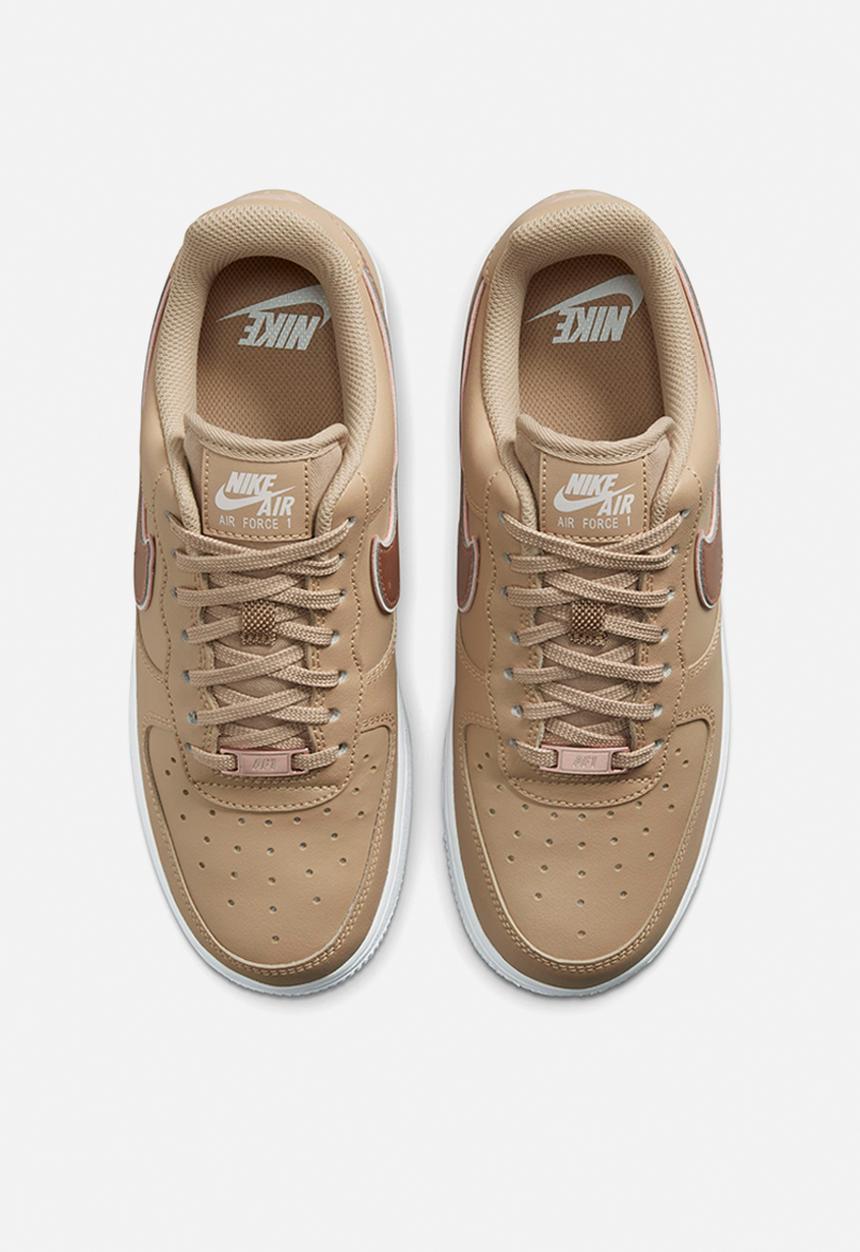 Nike - Air force 1 '07 essential - hemp/rose gold light soft pink