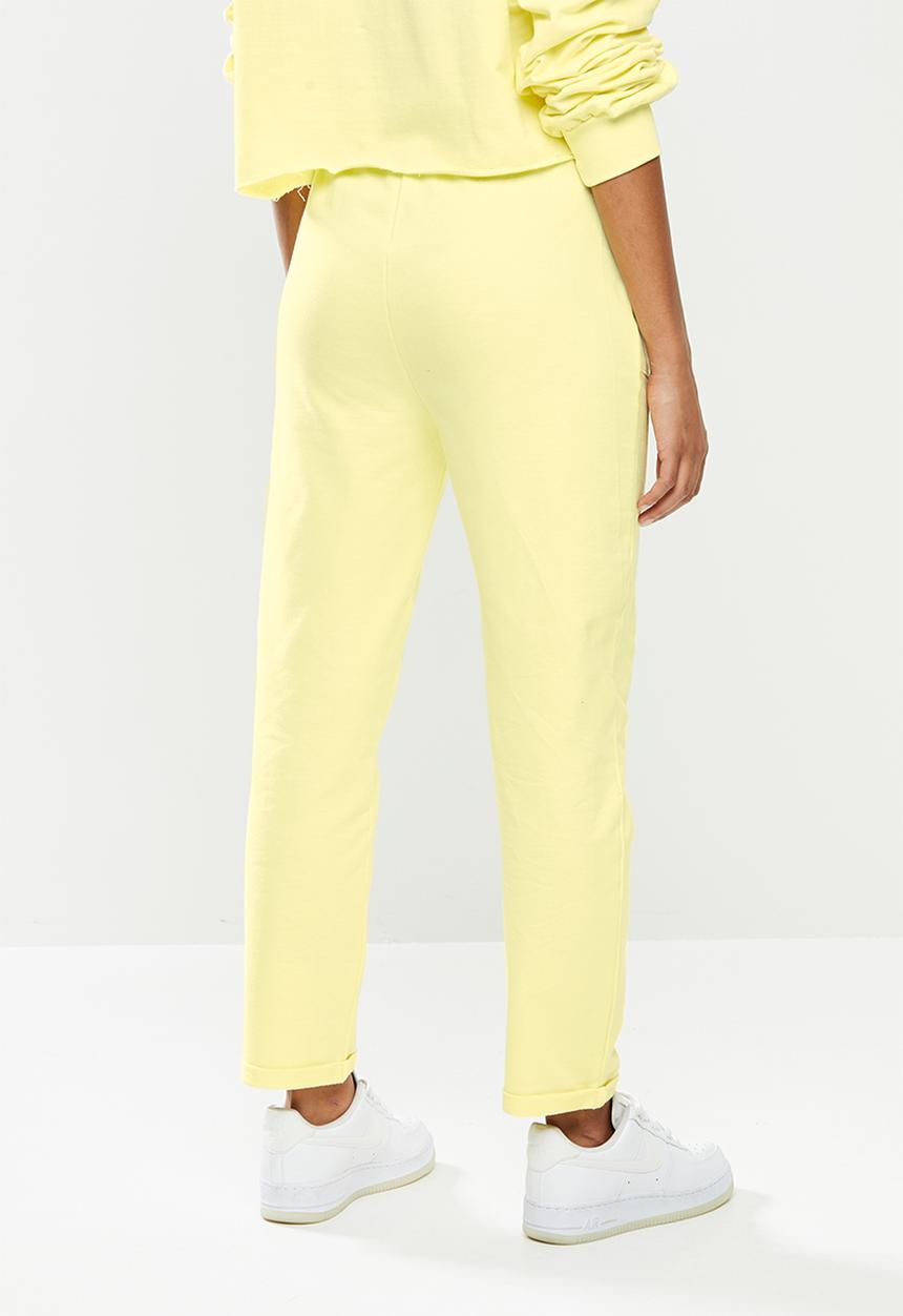 Blake - Fleece jogger - yellow
