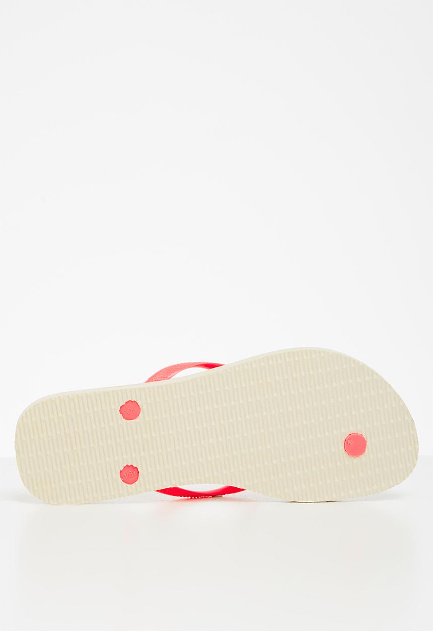 Havaianas - Slim animals - beige & coral