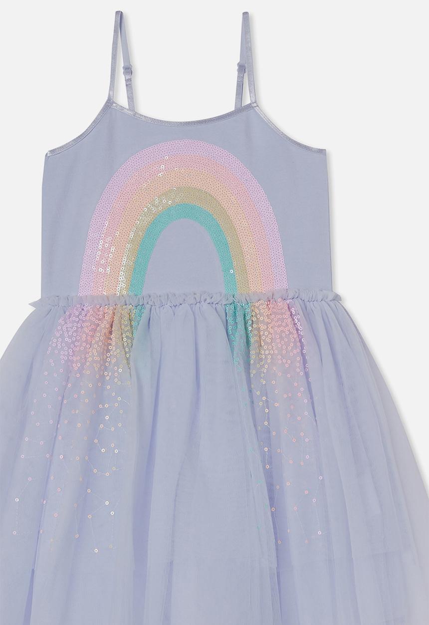 Cotton On - Iris dress up dress  - morning blue/rainbow