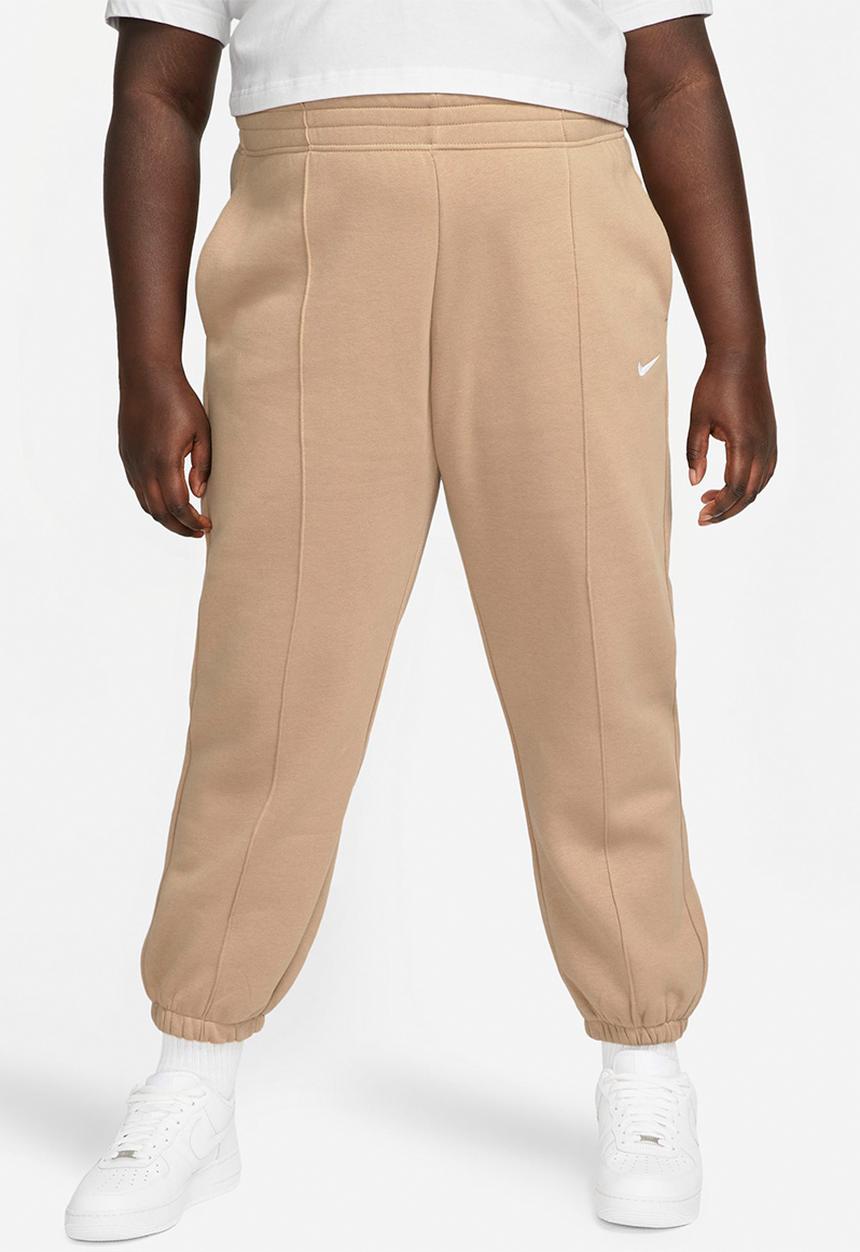Nike - Plus  nsw estl flc mr pt clcn - hemp/white