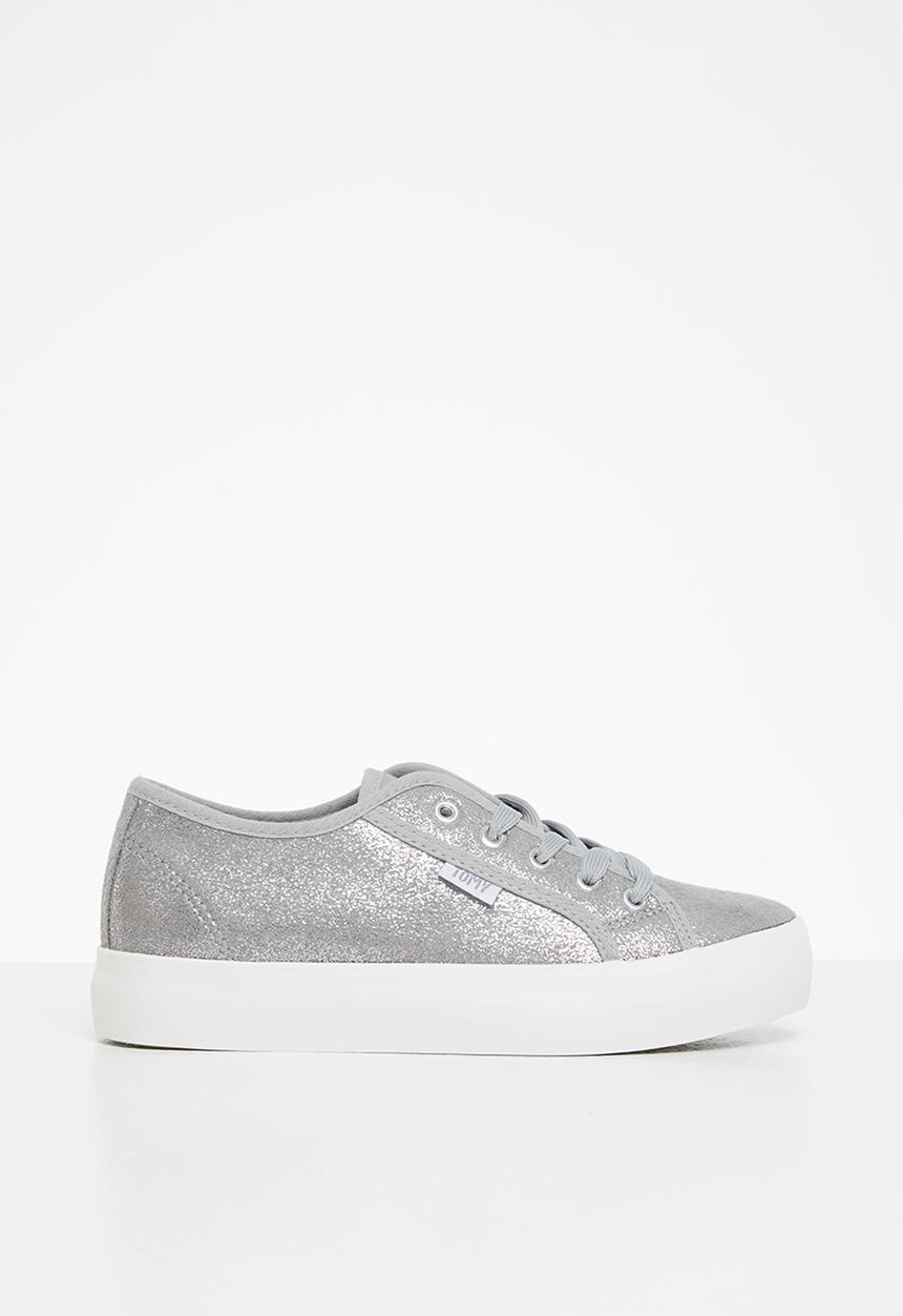 TOMY - Metallic sneaker - grey
