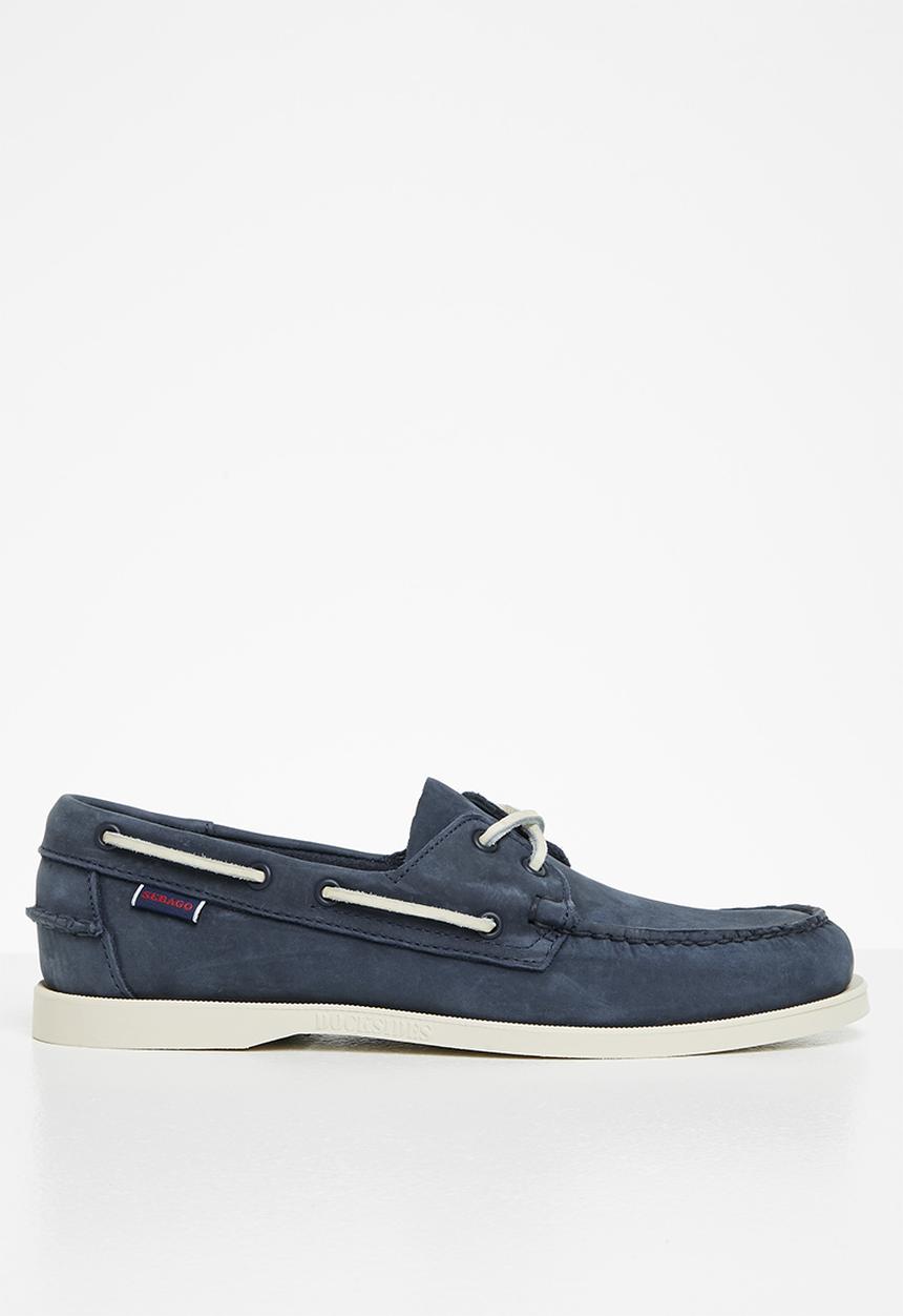Sebago - Dockside portland nubuck - blue navy