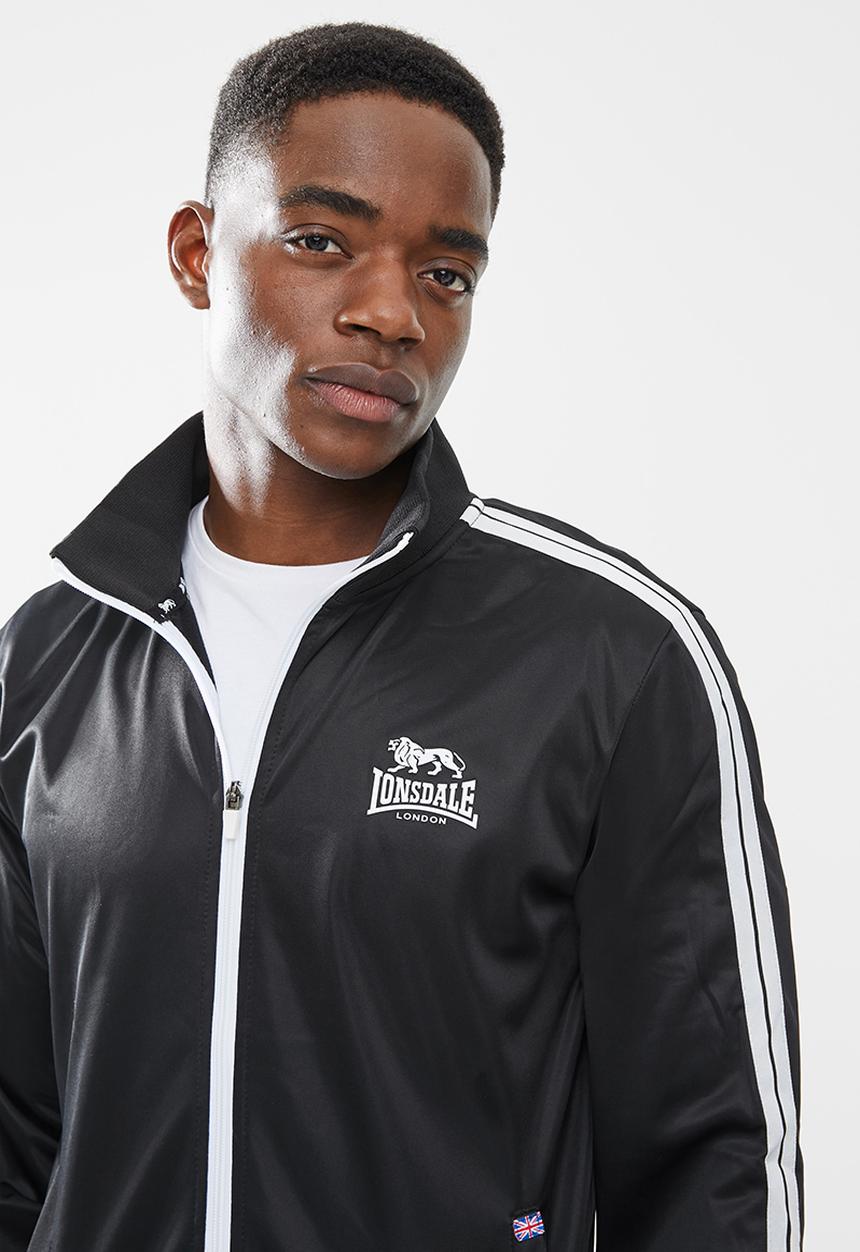 Lonsdale - Angels tracksuit - black/white