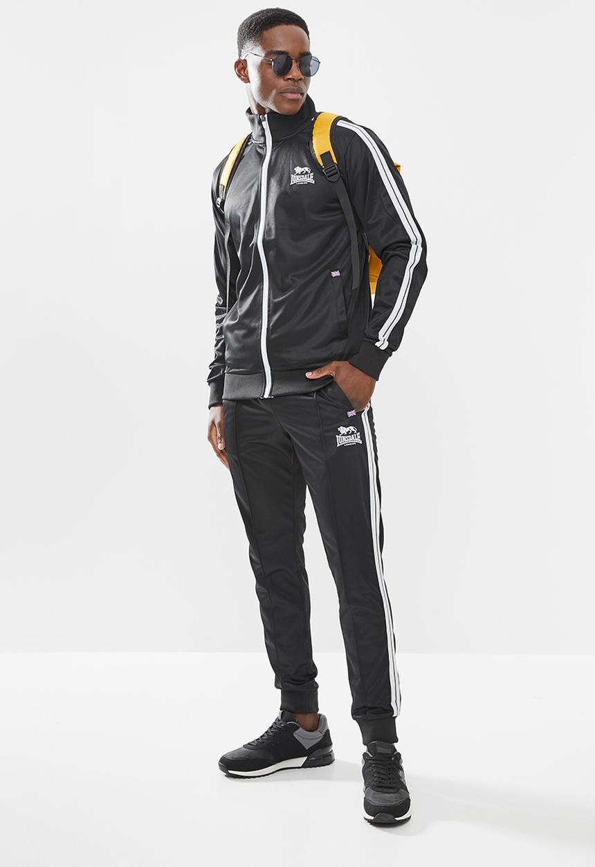 Lonsdale - Angels tracksuit - black/white